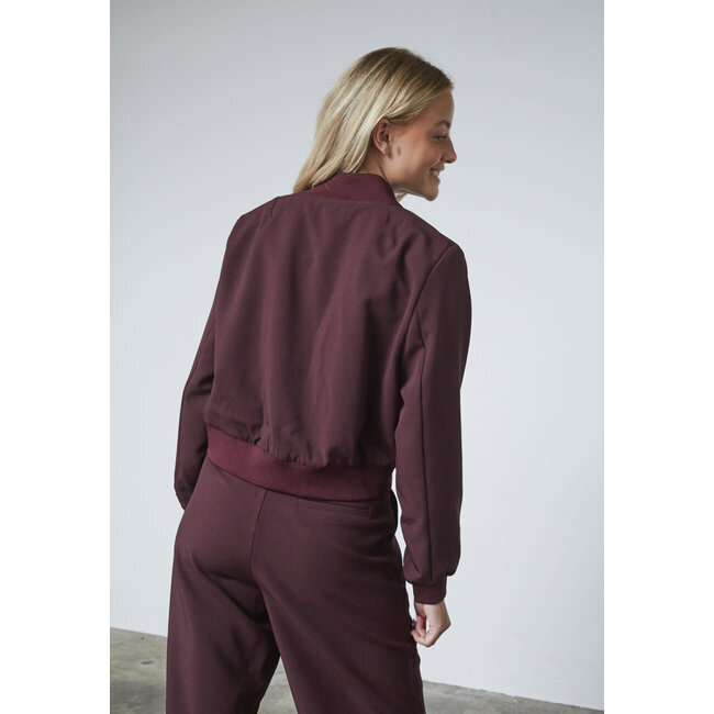JACKET GARWIN DEEP BORDEAUX