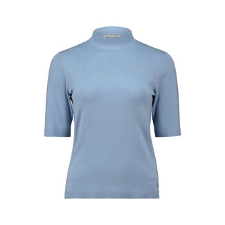 TOP FINE KNIT NISA SOFT BLUE