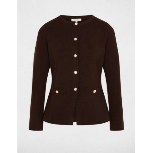 VEST MPONEY DONKER BRUIN