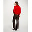 BROEK PEMPER FAUX LEATHER DONKERBRUIN