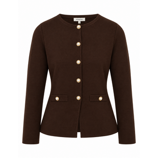 VEST MPONEY DONKER BRUIN