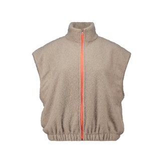 BODYWARMER NEONA BEIGE/ORANGE