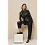LOFTY MANNER GILET KAME VEGAN LEATHER ZWART