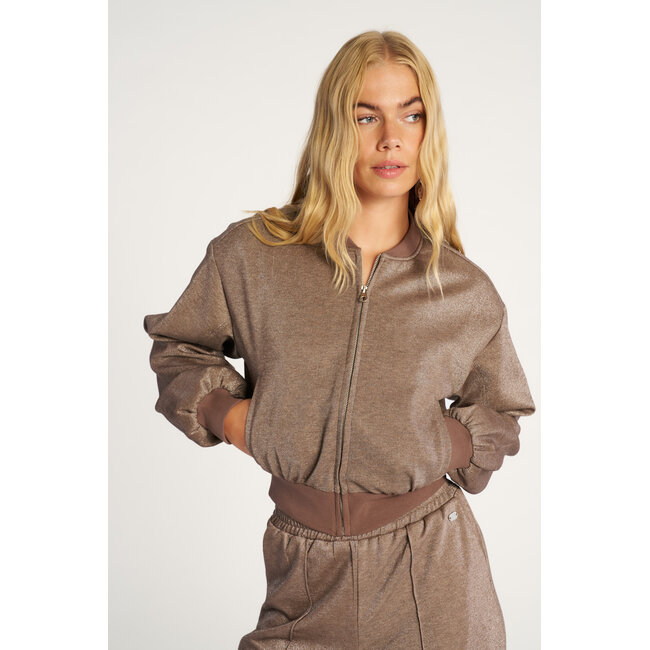 LOFTY MANNER BOMBER JESSIE TAUPE
