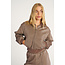 LOFTY MANNER BOMBER JESSIE TAUPE