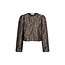 LOFTY MANNER BLOUSE / BLAZER HEDDA BLACK TAUPE