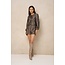 LOFTY MANNER BLOUSE / BLAZER HEDDA BLACK TAUPE