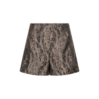 LOFTY MANNER SHORT SUZIE JAQUARD TAUPE BLACK