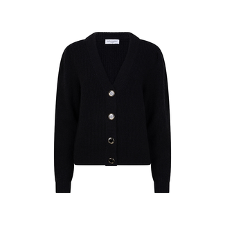 LOFTY MANNER VEST LOGO LILY BLACK