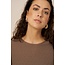 LOFTY MANNER TOP JAZ  JERSEY MOKKA