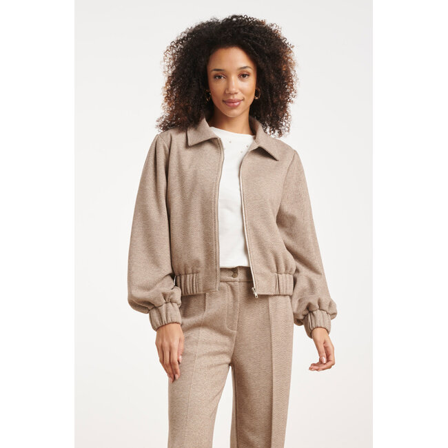SMASHED LEMON JACKET SOFT TWILL 26573 TAUPE