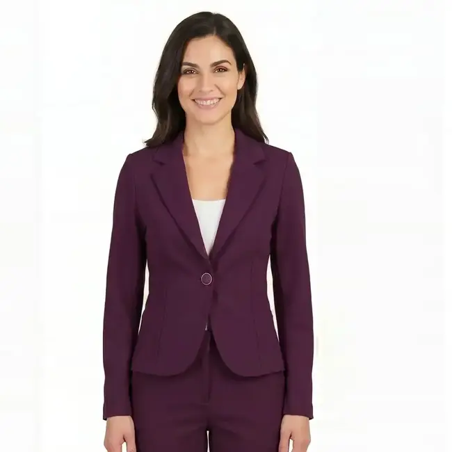 BLAZER ADEGEM AUBERGINE/ BORDEAUX
