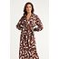 SMASHED LEMON JURK PRINT 26752 BROWN-SAND