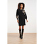 SMASHED LEMON JURK 26547 HEAVY KNIT BLACK-SAND
