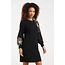 SMASHED LEMON JURK 26547 HEAVY KNIT BLACK-SAND