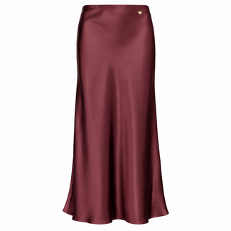 ROK ALESSIA SATIN AUBERGINE/BORDEAUX