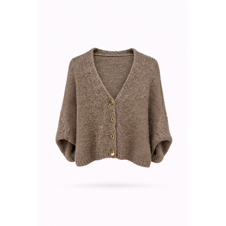VEST SOFINE TAUPE/GOLD ONE SIZE