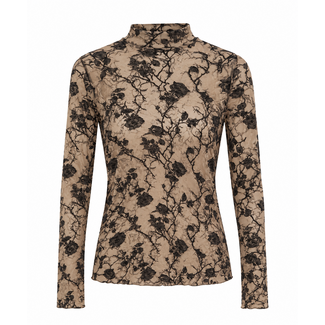 TOP MESH CHOCO DECO F6885