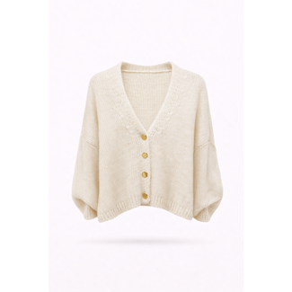 VEST SOFINE BEIGE/GOLD ONE SIZE