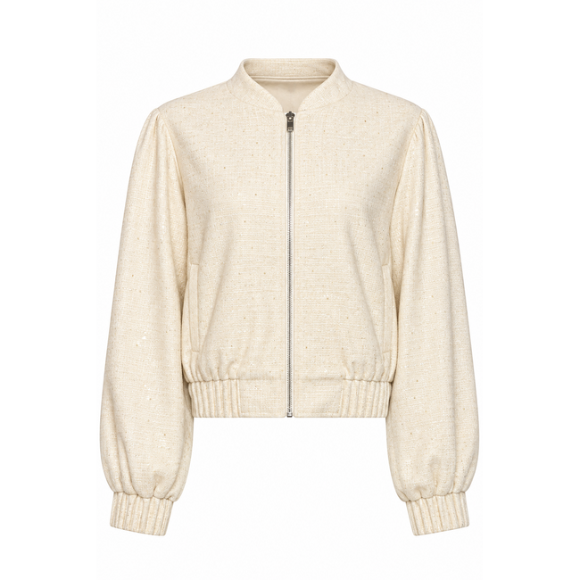SMASHED LEMON JACKET SHINE 26718 OFF WHITE