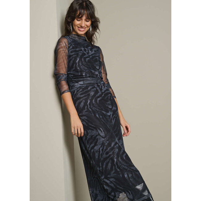 JURK MESHTIGER BLACK GREY