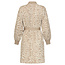 SMASHED LEMON JURK KNIT PRINT 26543 TAUPE-OFF WHITE