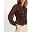 BLOUSE/ TOP CLOCLO BROWN