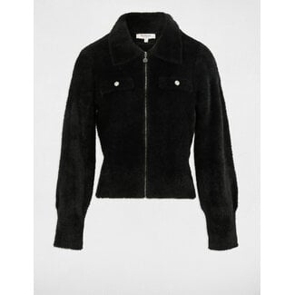 VEST 2FLUFFY MDOMI ZWART