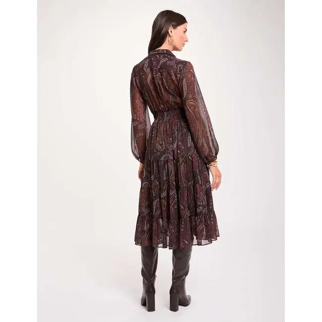 JURK PRINT PAISLEY RBOEM BROWN