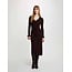 JURK RIBBEL KNIT RMFEE BROWN