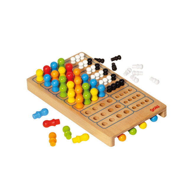 GOKI JEU MASTER LOGIC EN BOIS +7ANS