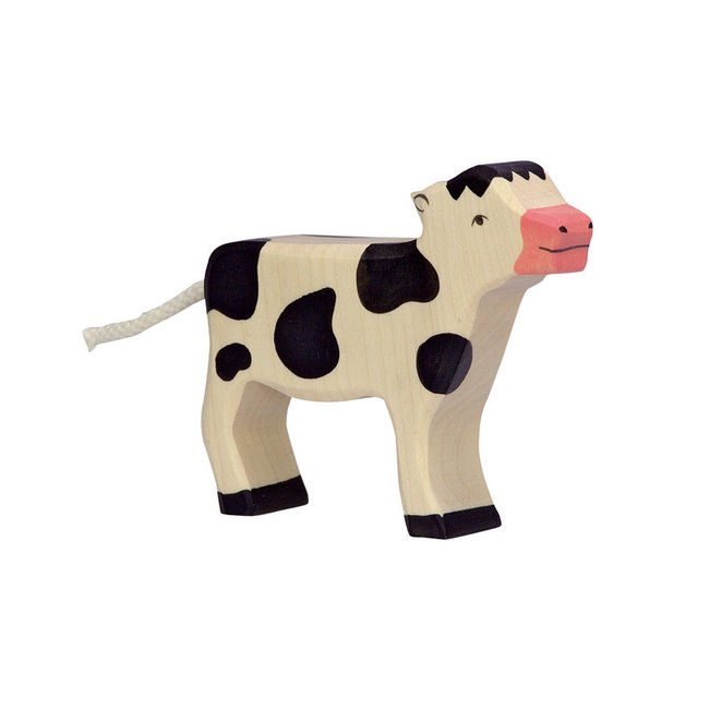 HOLZTIGER FORET ET CAMPAGNE - VACHE DEBOUT NOIR ET BLANC