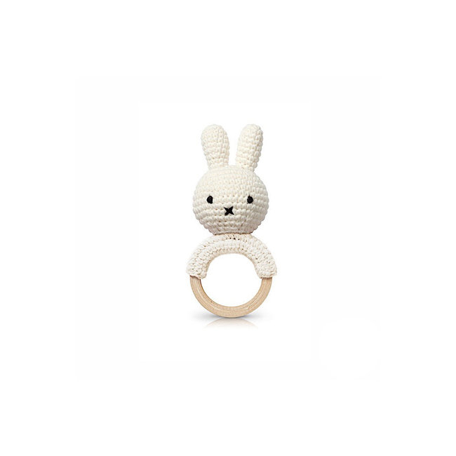 HOCHET MIFFY EN CROCHET BLANC