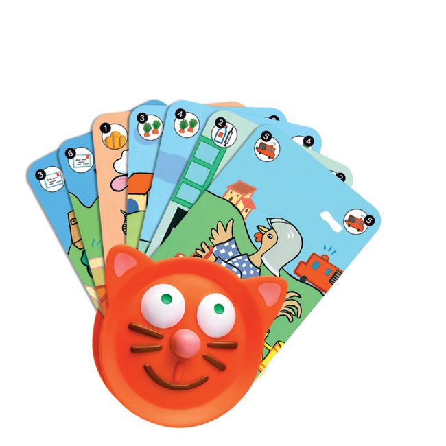 DJECO JEU DE CARTES - PORTE-CARTES CHAT