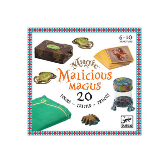 DJECO MAGIE - COFFRET 20 TOURS MALICIOUS MAGUS 6-10ANS