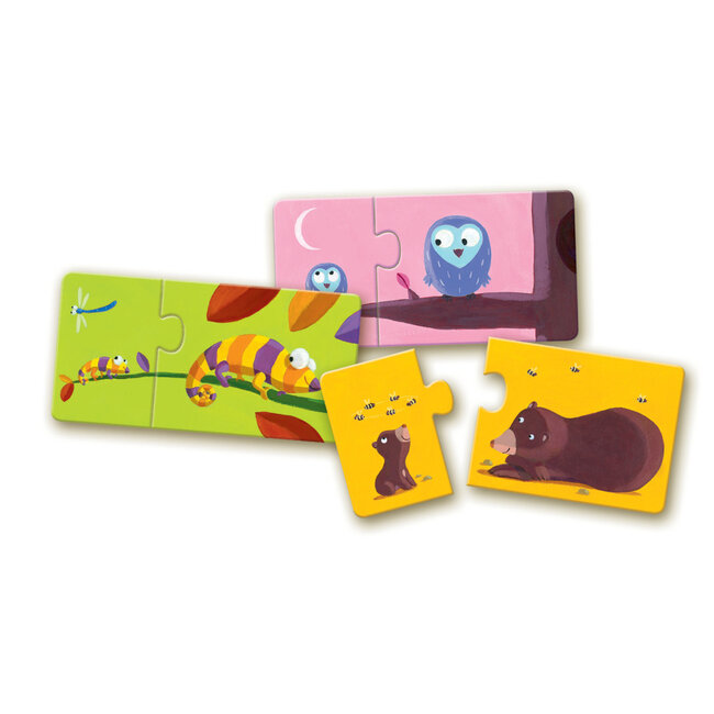 DJECO PUZZLE DUO - MAMAN ET BEBE 24 PCS