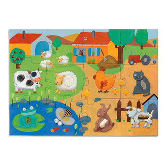 DJECO PUZZLE TACTILE - TACTILO FERME