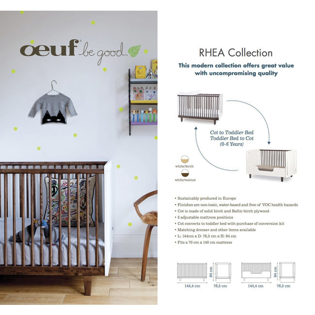 OEUF NYC LIT BEBE EVOLUTIF RHEA (70X140)