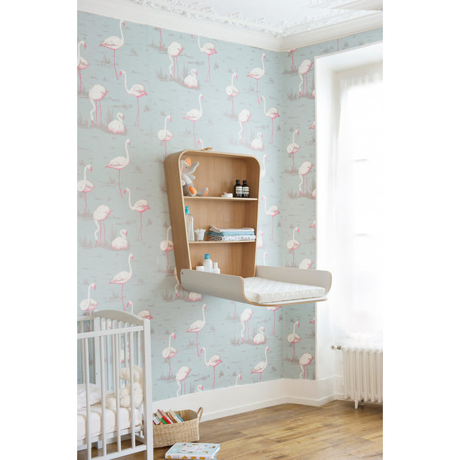 CHARLIE CRANE NOGA - TABLE A LANGER MURALE BLANCHE