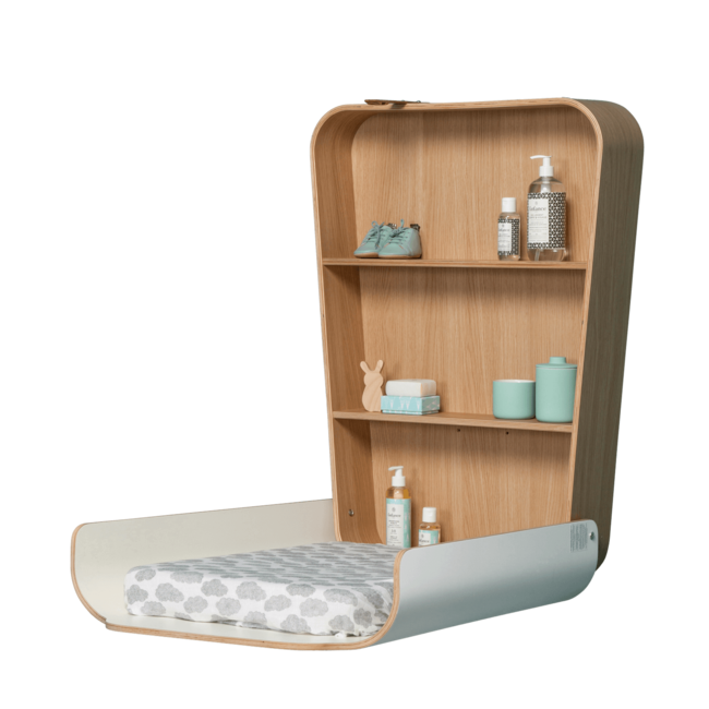 CHARLIE CRANE NOGA - TABLE A LANGER MURALE BLANCHE