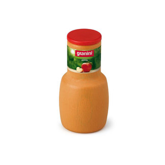 ERZI BOUTEILLE DE JUS DE POMME GRANINI EN BOIS ERZI BOUTEILLE DE JUS DE POMME GRANINI EN BOIS