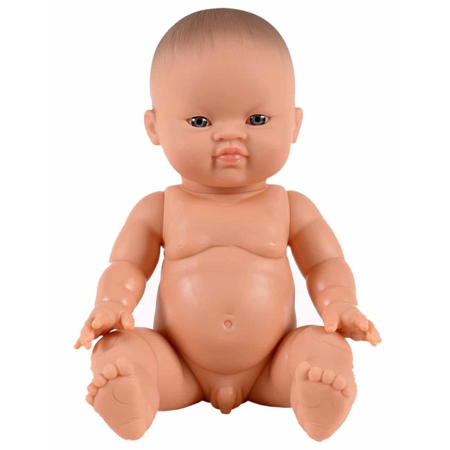 MINIKANE POUPON GORDIS GARCON "ELIO" ASIE YEUX BLEUS