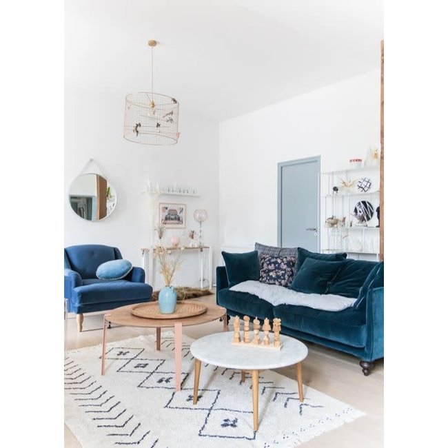 LORENA CANALS TAPIS BEREBER CLASSICS RHOMBS SMALL - 120X170CM