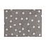 LORENA CANALS TAPIS POLKA DOTS GREY WHITE  - 120X160CM