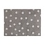 LORENA CANALS TAPIS POLKA DOTS GREY WHITE  - 120X160CM