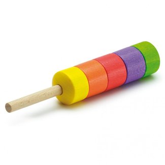 ERZI GLACE BATON MULTICOLORE EN BOIS