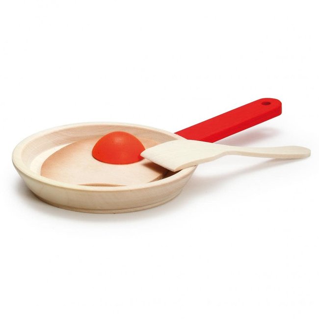 ERZI OEUF AU PLAT EN BOIS