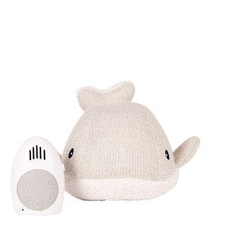 FLOW PELUCHE SONORE BALEINE MOBY RECONFORTANTE GRISE