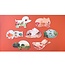 LONDJI PUZZLES RÉVERSIBLES 7 X 3 PIÈCES "J'AIME MES ANIMAUX" (21 PCS)