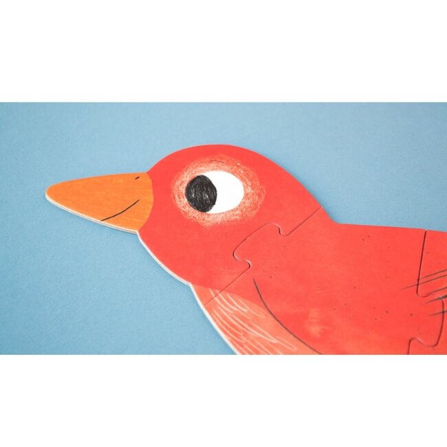 LONDJI PUZZLES RÉVERSIBLES 7 X 3 PIÈCES "J'AIME MES ANIMAUX" (21 PCS)